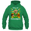 Full Of Shenanigans Golden Retriever St Patrick's Day Dog Shirt & Tank Top | teecentury