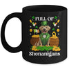 Full Of Shenanigans Labrador St Patrick's Day Dog Mug | teecentury