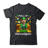 Full Of Shenanigans Pitbull St Patrick's Day Dog Shirt & Tank Top | teecentury