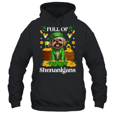 Full Of Shenanigans Shih Tzu St Patrick's Day Dog Shirt & Tank Top | teecentury