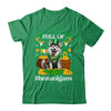 Full Of Shenanigans Siberian Husky St Patrick's Day Dog Shirt & Tank Top | teecentury