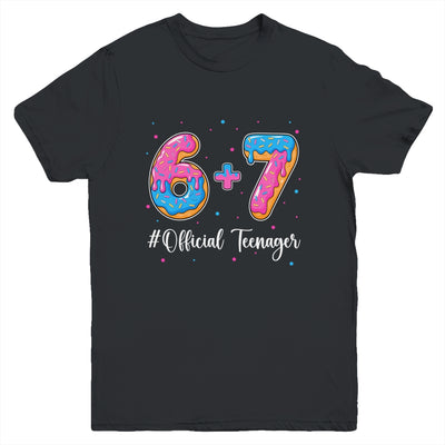 Funny 13th Birthday Official Teenager 6+7 Year Old Boys Kids Youth Shirt | teecentury