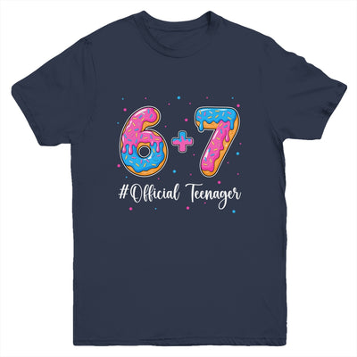 Funny 13th Birthday Official Teenager 6+7 Year Old Boys Kids Youth Shirt | teecentury