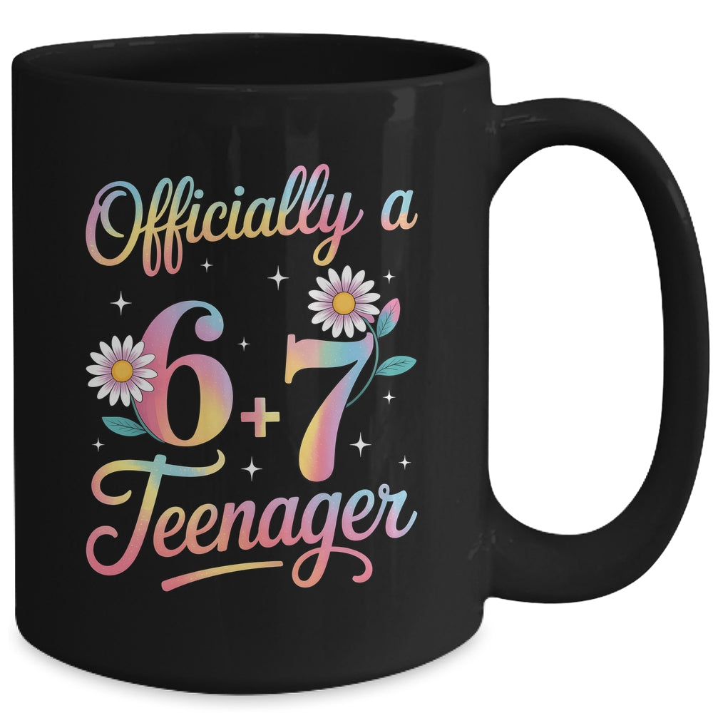 Funny 13th Birthday Official Teenager 6+7 Year Old Girls Kids Mug | teecentury