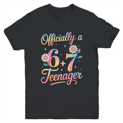 Funny 13th Birthday Official Teenager 6+7 Year Old Girls Kids Youth Shirt | teecentury