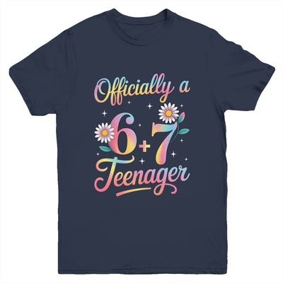 Funny 13th Birthday Official Teenager 6+7 Year Old Girls Kids Youth Shirt | teecentury