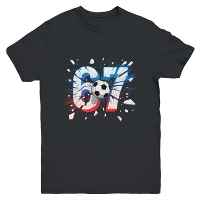 Funny 67 Soccer Six Seven 6 7 Meme Soccer Boys Youth Shirt | teecentury