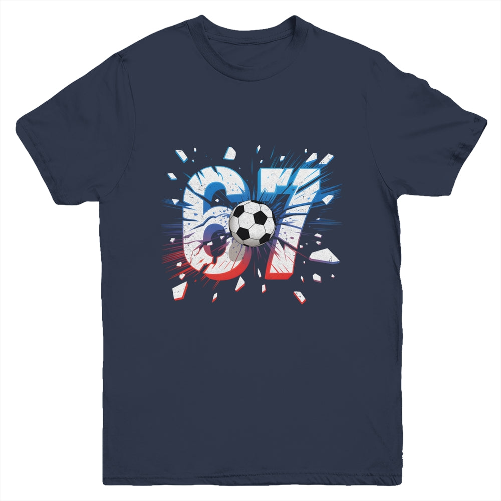 Funny 67 Soccer Six Seven 6 7 Meme Soccer Boys Youth Shirt | teecentury
