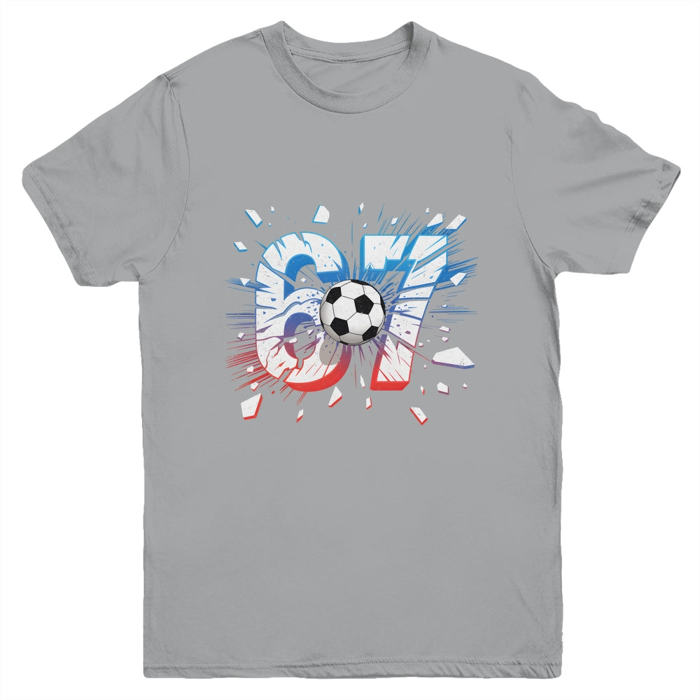 Funny 67 Soccer Six Seven 6 7 Meme Soccer Boys Youth Shirt | teecentury