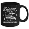 Funny BBQ Men Smoking Meat Smoker Grilling Barbecue Dad Mug | teecentury