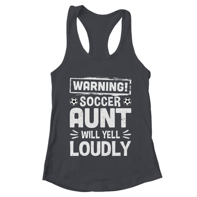 Funny Baseball Aunt Warning Baseball Aunt Will Yell Loudly Shirt & Tank Top | teecentury