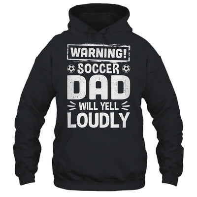 Funny Baseball Dad Warning Baseball Dad Will Yell Loudly Shirt & Hoodie | teecentury