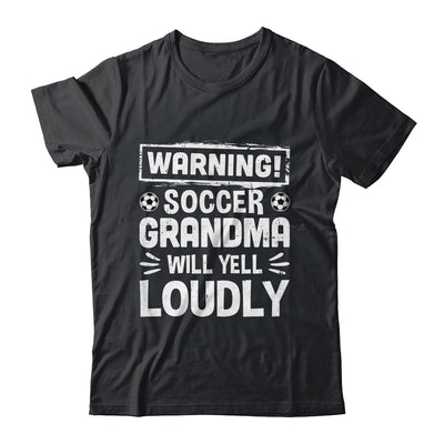 Funny Baseball Grandma Warning Baseball Will Yell Loudly Shirt & Tank Top | teecentury