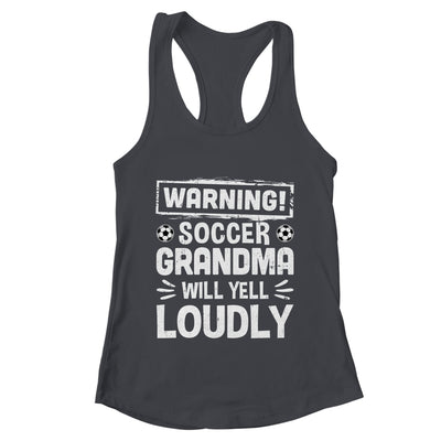 Funny Baseball Grandma Warning Baseball Will Yell Loudly Shirt & Tank Top | teecentury