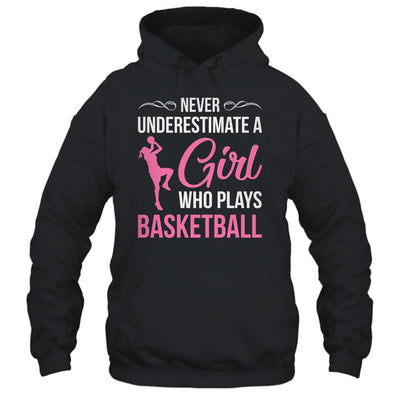Funny Basketball Art For Girls Youth Teens Basketball Player Shirt & Tank Top | teecentury