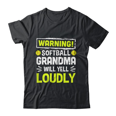 Funny Basketball Grandma Warning Basketball Will Yell Loudly Shirt & Tank Top | teecentury