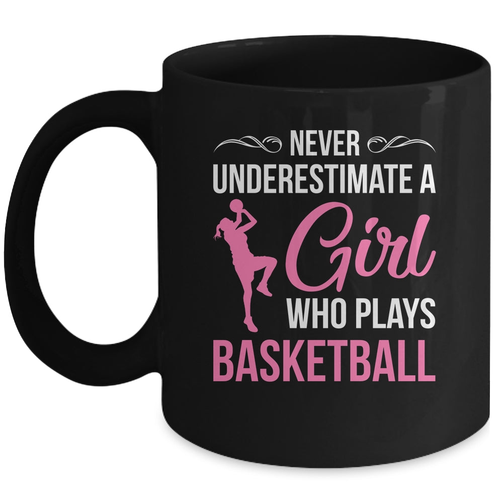 Funny Basketball Player Design for Girls Youth Teens Mug | teecentury