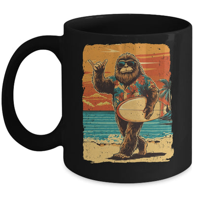 Funny Bigfoot Aloha Hawaiian Surfing Tropical Beach Surfer Mug | teecentury