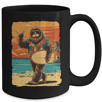 Funny Bigfoot Aloha Hawaiian Surfing Tropical Beach Surfer Mug | teecentury
