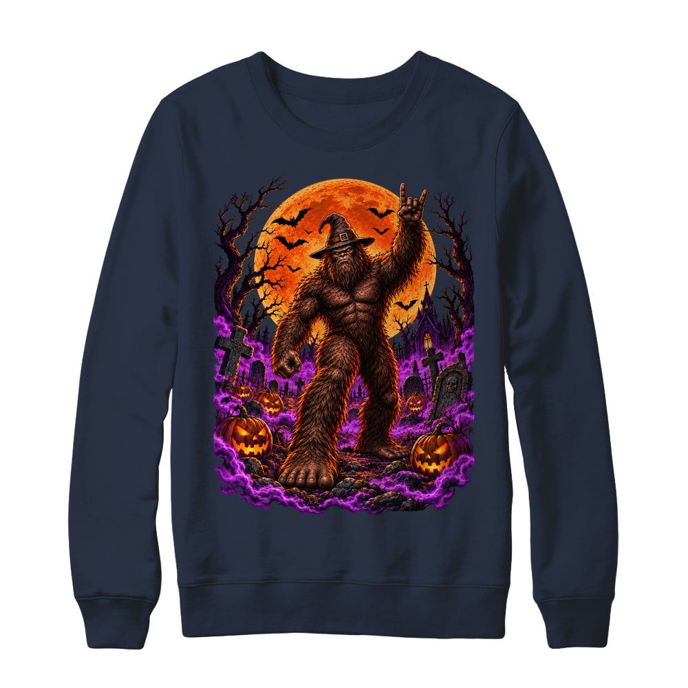 Funny Bigfoot Halloween Sasquatch Spooky Costume Men Boy Shirt & Sweatshirt | teecentury