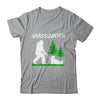 Funny Bigfoot Lawn Mowing Grassquatch Lawn Mower Men Women Shirt & Tank Top | teecentury