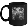 Funny Bigfoot Sasquatch Alien UFO Men Women Graphic Selfie Mug | teecentury