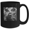 Funny Bigfoot Sasquatch Alien UFO Men Women Graphic Selfie Mug | teecentury