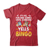 Funny Bingo For Men Women Lucky Bingo Make Me Yell Bingo Shirt & Tank Top | teecentury