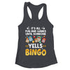 Funny Bingo For Men Women Lucky Bingo Make Me Yell Bingo Shirt & Tank Top | teecentury