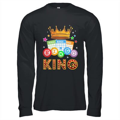 Funny Bingo King For Dad Men Bingo Lovers Casino Players Shirt & Hoodie | teecentury