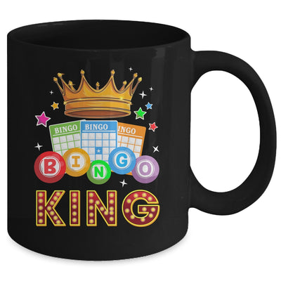 Funny Bingo King For Dad Men Bingo Lovers Casino Players Mug | teecentury