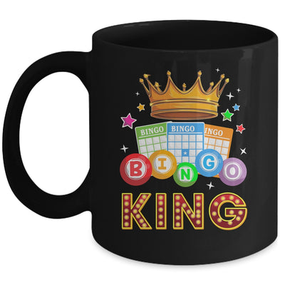 Funny Bingo King For Dad Men Bingo Lovers Casino Players Mug | teecentury