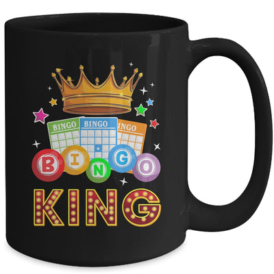 Funny Bingo King For Dad Men Bingo Lovers Casino Players Mug | teecentury