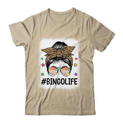 Funny Bingo Life Bingo Messy Buns Gambling Womens Bingo Shirt & Tank Top | teecentury