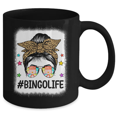 Funny Bingo Life Bingo Messy Buns Gambling Womens Bingo Mug | teecentury