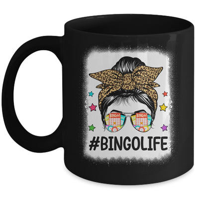 Funny Bingo Life Bingo Messy Buns Gambling Womens Bingo Mug | teecentury