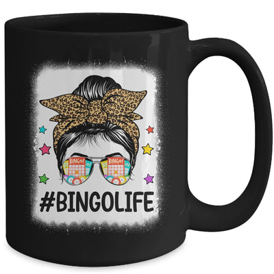 Funny Bingo Life Bingo Messy Buns Gambling Womens Bingo Mug | teecentury