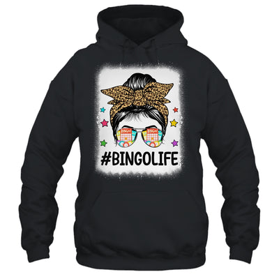 Funny Bingo Life Bingo Messy Buns Gambling Womens Bingo Shirt & Tank Top | teecentury