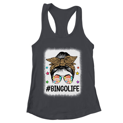 Funny Bingo Life Bingo Messy Buns Gambling Womens Bingo Shirt & Tank Top | teecentury