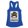 Funny Bingo Life Bingo Messy Buns Gambling Womens Bingo Shirt & Tank Top | teecentury