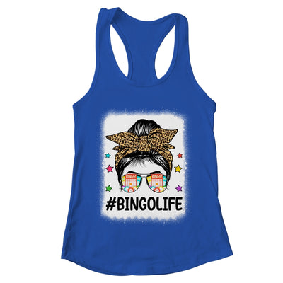 Funny Bingo Life Bingo Messy Buns Gambling Womens Bingo Shirt & Tank Top | teecentury