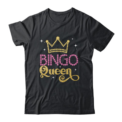 Funny Bingo Queen Casino Player Gambler Gambling Lucky Women Shirt & Tank Top | teecentury