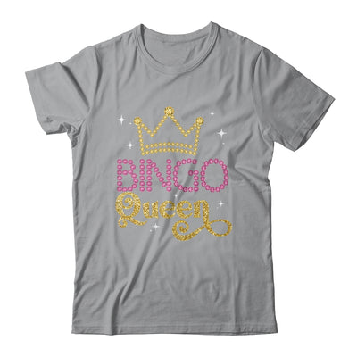 Funny Bingo Queen Casino Player Gambler Gambling Lucky Women Shirt & Tank Top | teecentury