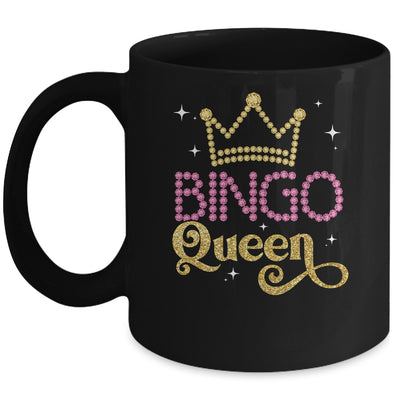 Funny Bingo Queen Casino Player Gambler Gambling Lucky Women Mug | teecentury