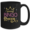 Funny Bingo Queen Casino Player Gambler Gambling Lucky Women Mug | teecentury