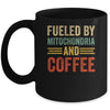 Funny Biology Science Fueled By Mitochondria And Coffee Mug | teecentury