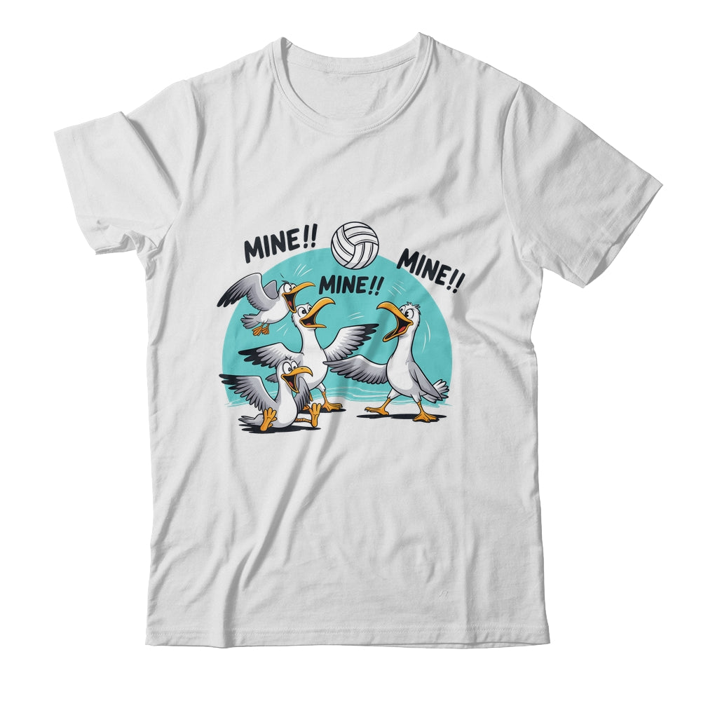 Funny Bird Playing Volleyball Sport Ball Player Women Men Shirt & Tank Top | teecentury