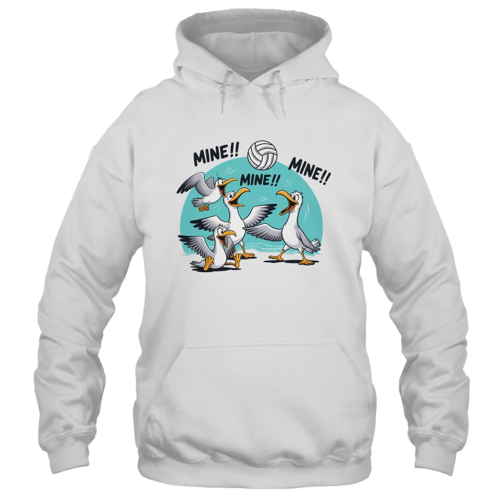 Funny Bird Playing Volleyball Sport Ball Player Women Men Shirt & Tank Top | teecentury