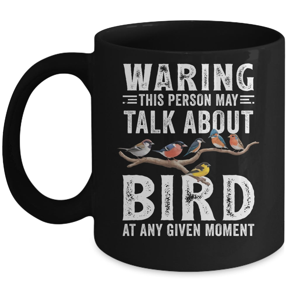 Funny Bird Watching Art For Men Women Bird Watcher Birding Mug | teecentury