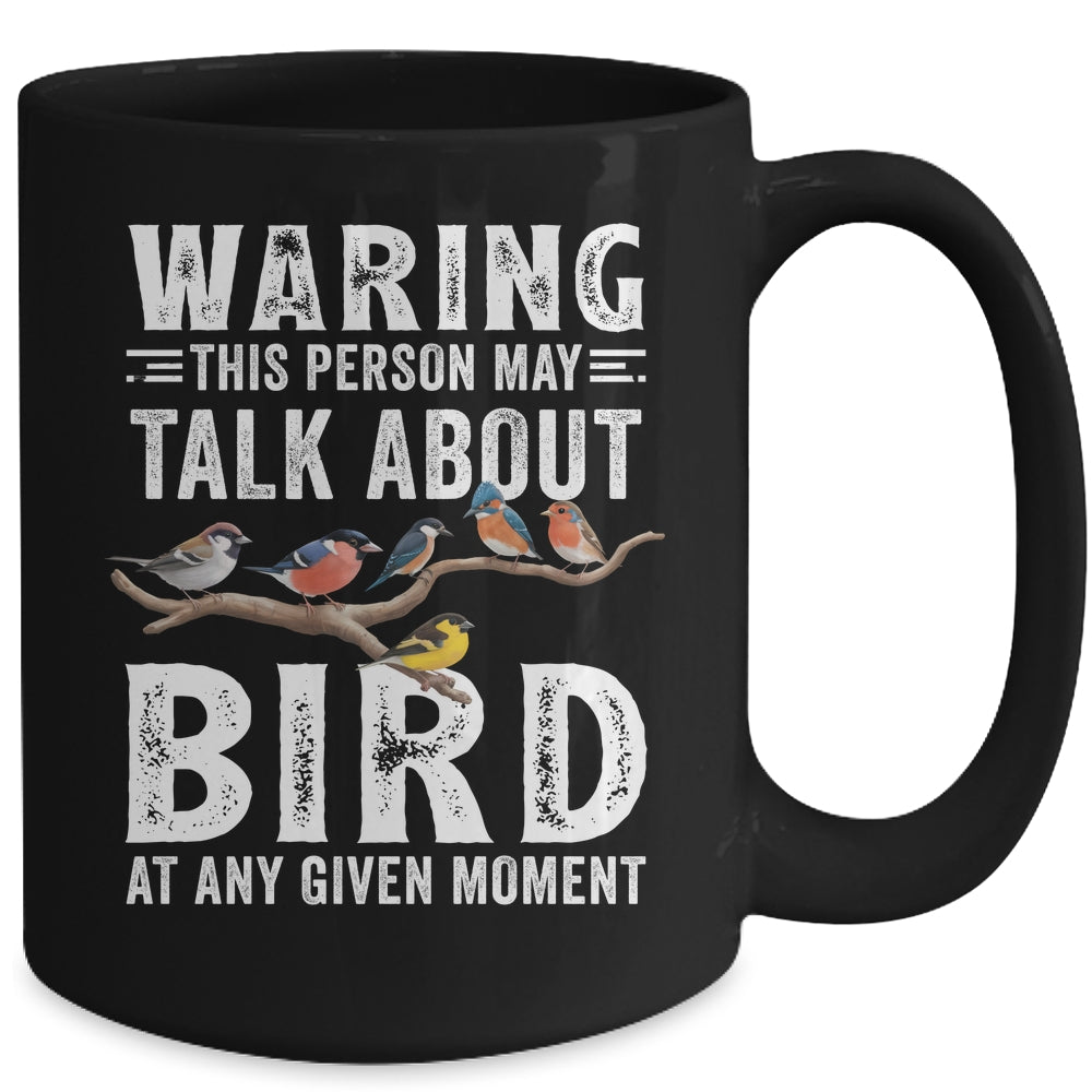 Funny Bird Watching Art For Men Women Bird Watcher Birding Mug | teecentury